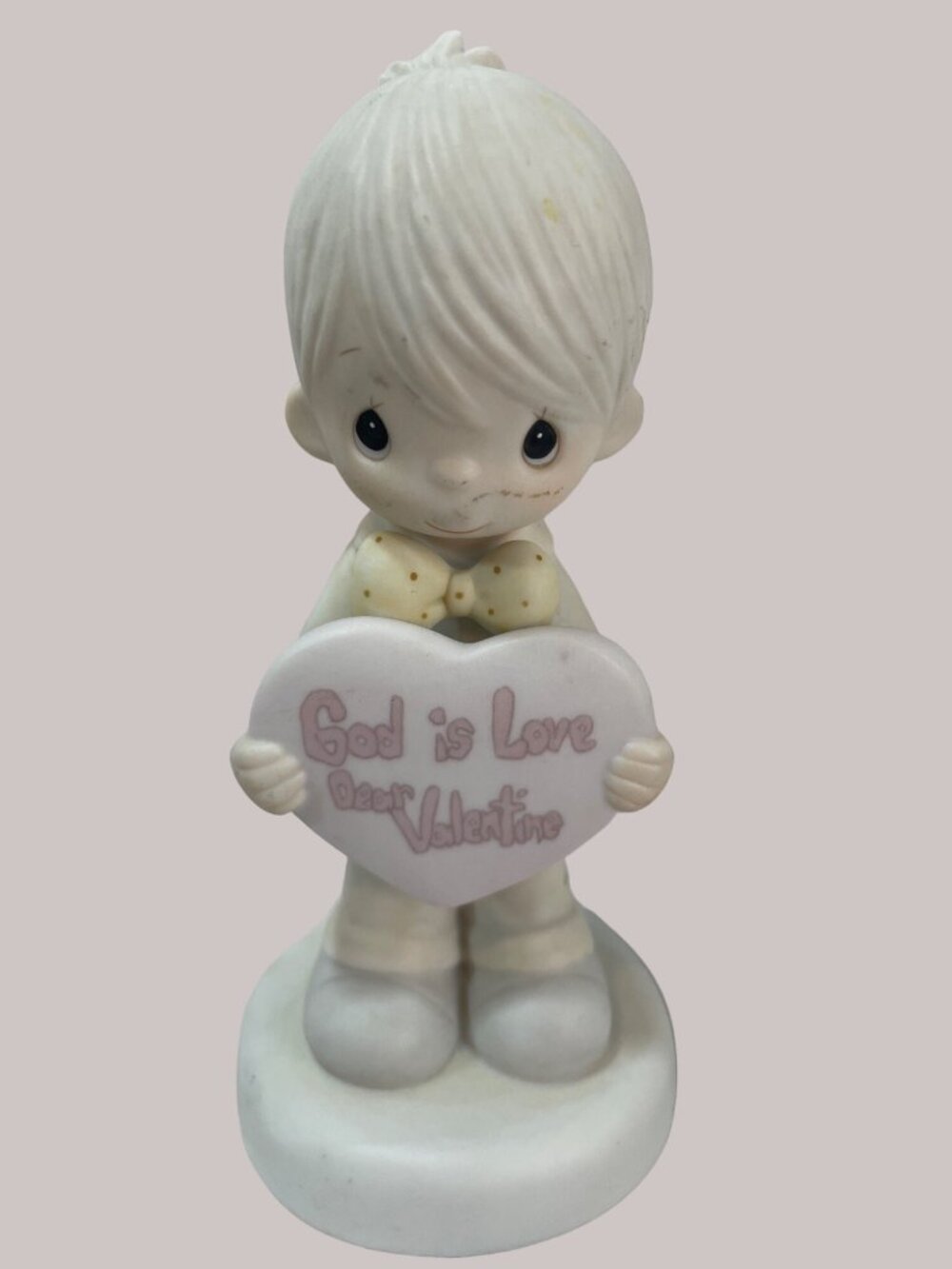 Precious Moments 1981 God is Love Dear Valentine 5.5”